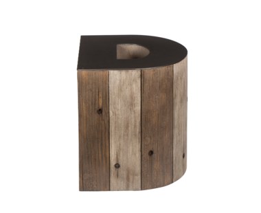 Alphabet Side Table - Letter D